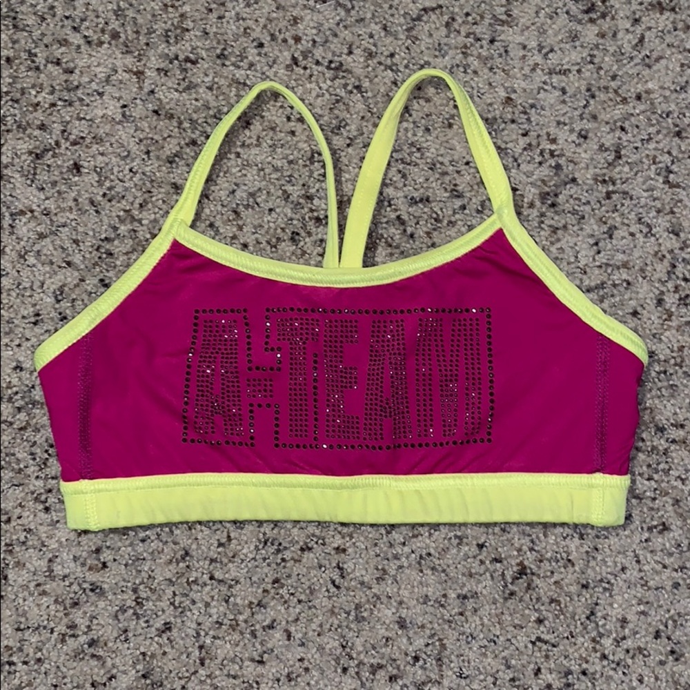 Spirit of Texas A-team sports bra